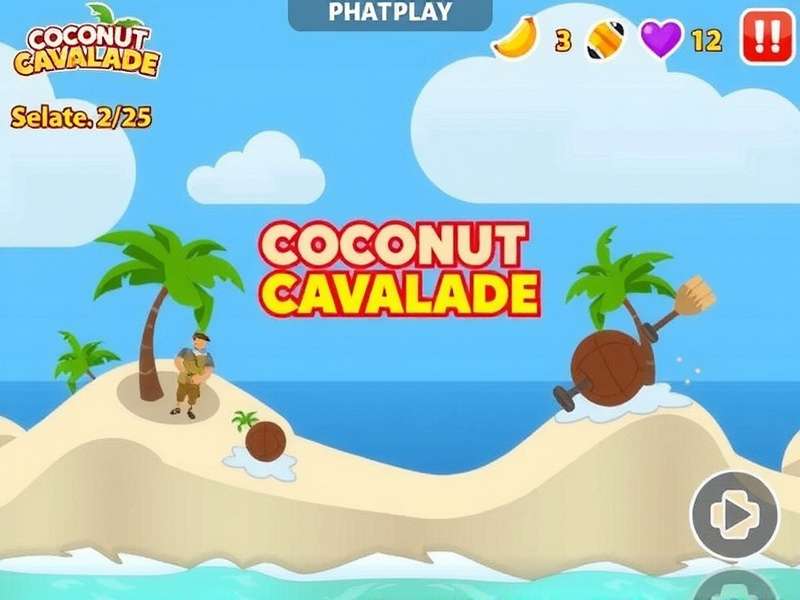 Coconut Cavalcade Gameplay Screenshot